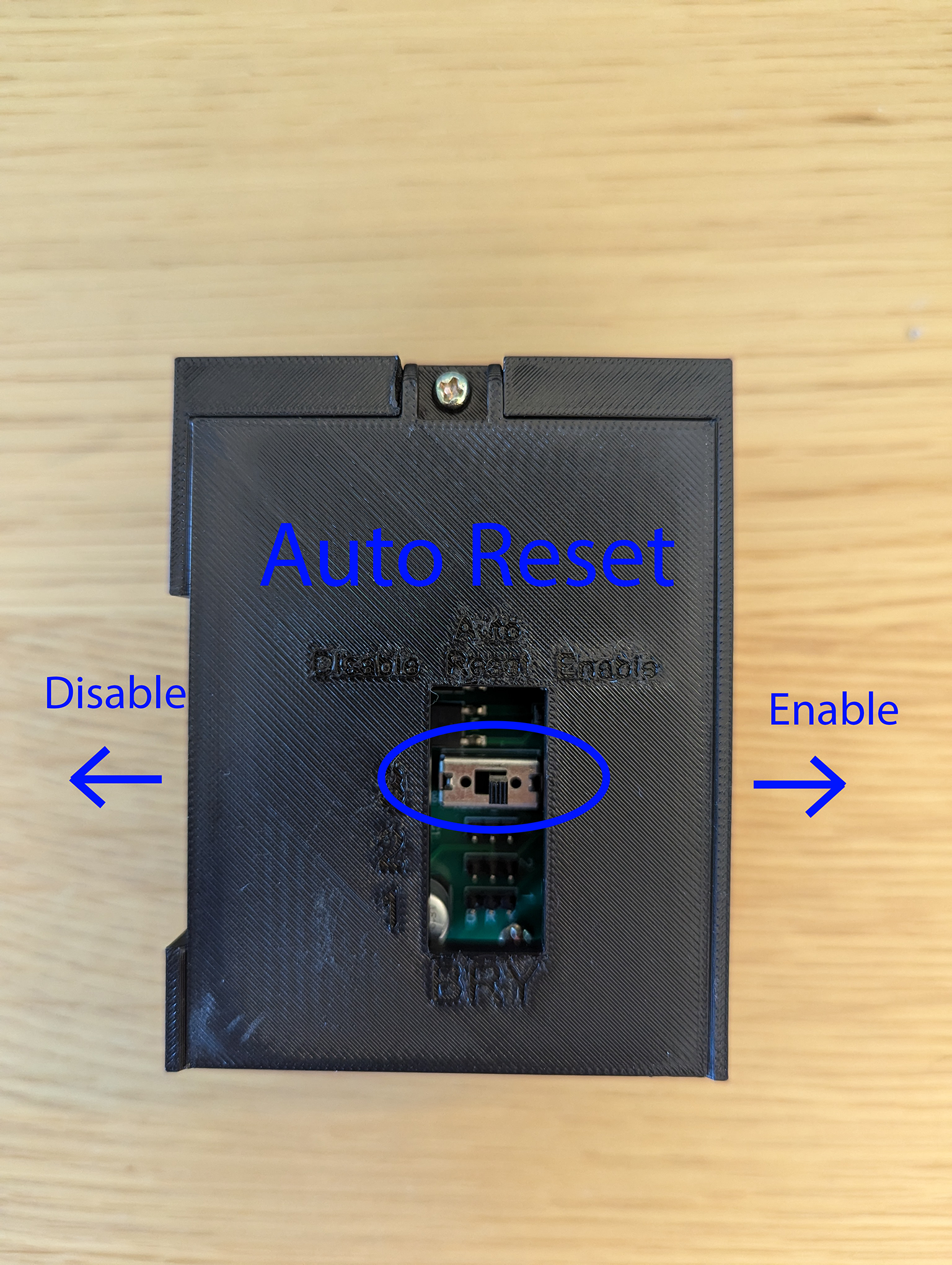 Reimposta posizione automaticamente