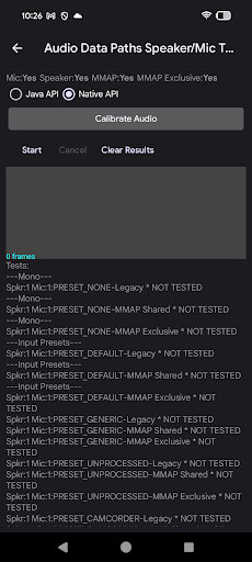 Caminho de dados de áudio com microfone de alto-falante pronto