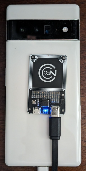 Posicionamiento del chip NFC