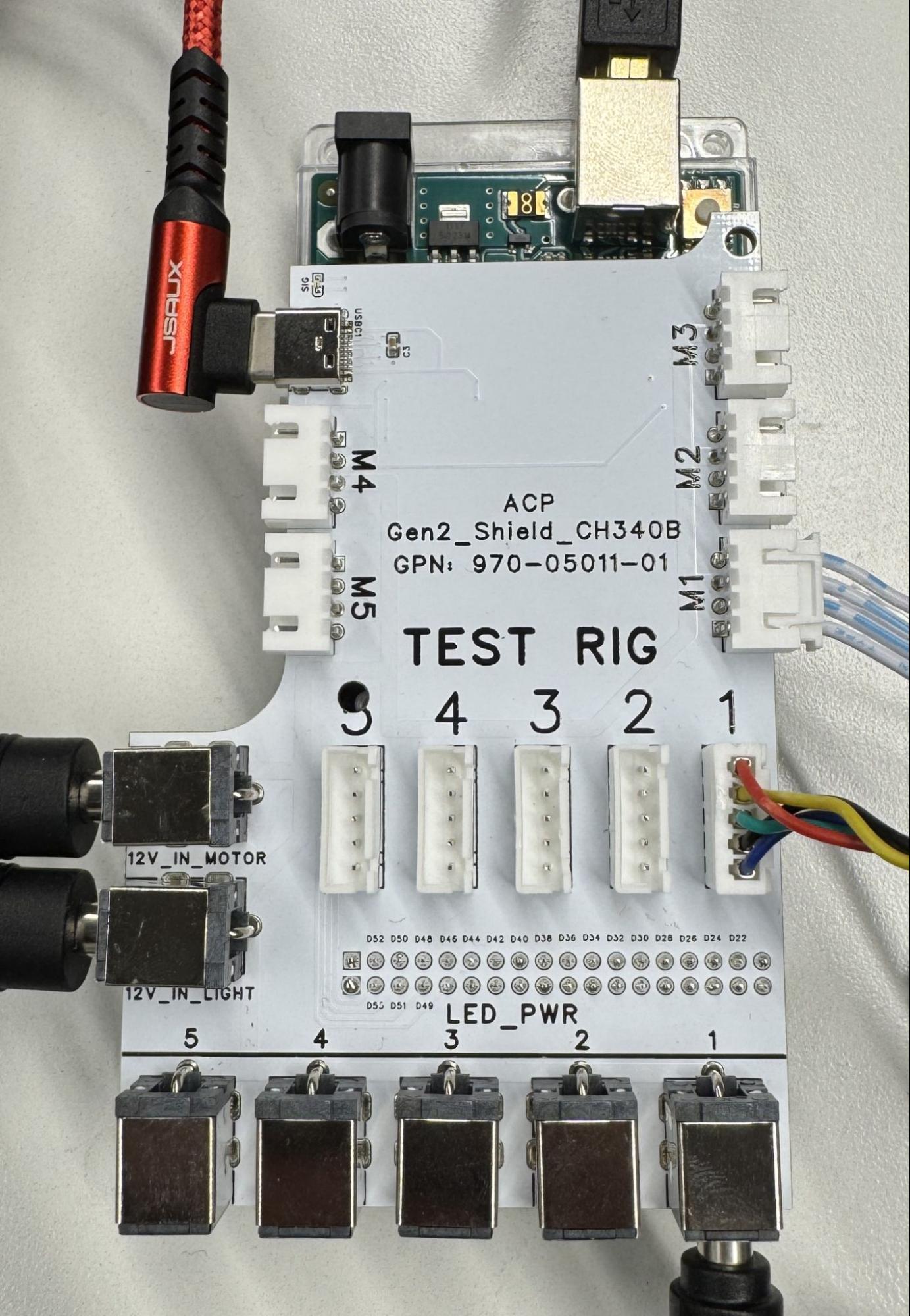 Controlador Gen2 com conexões