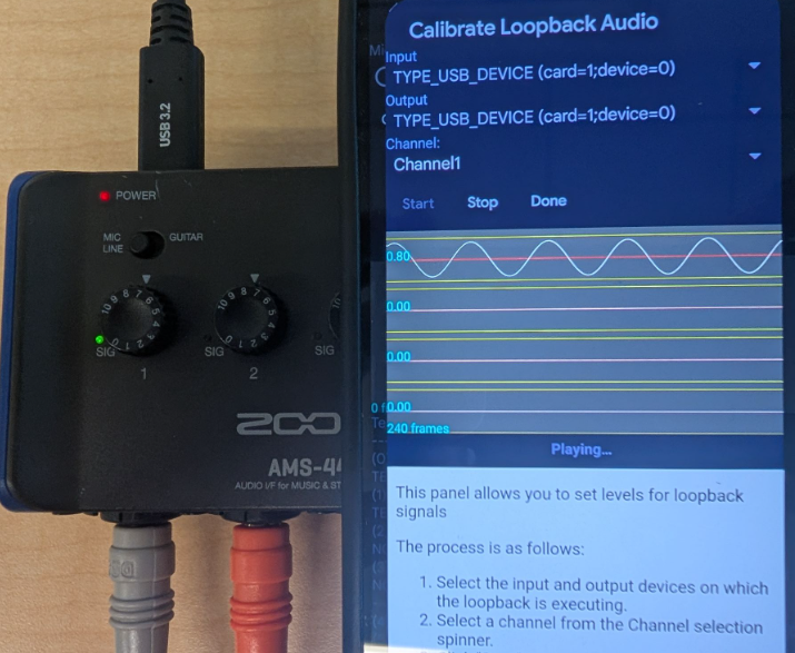Procedimiento de calibración del Zoom AMS-44