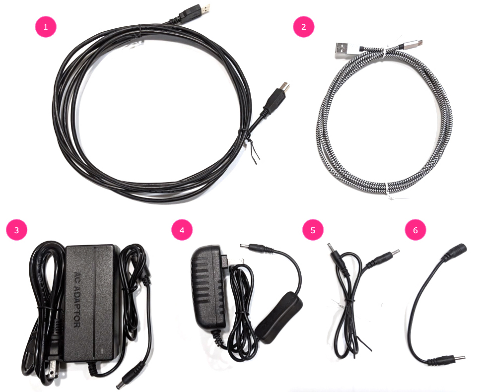 Componentes do teste de fusão do sensor